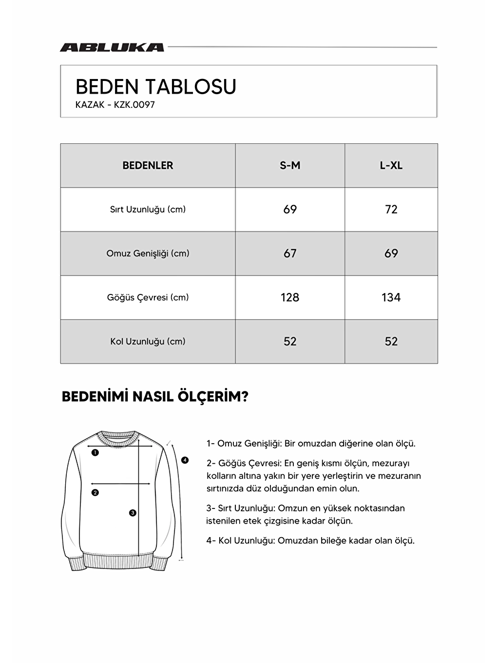 Erkek Oversize Yuvarlak Yaka Kontrast Detaylı Kazak Siyah-3