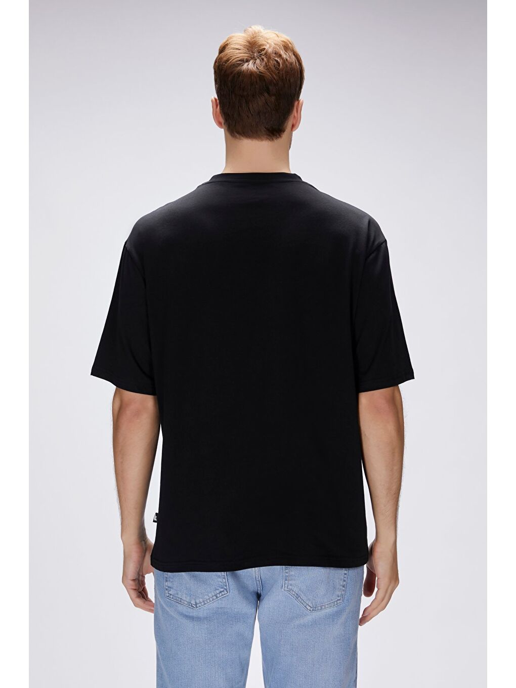Bad Bear Reid Siyah Erkek Oversize Tişört - 5