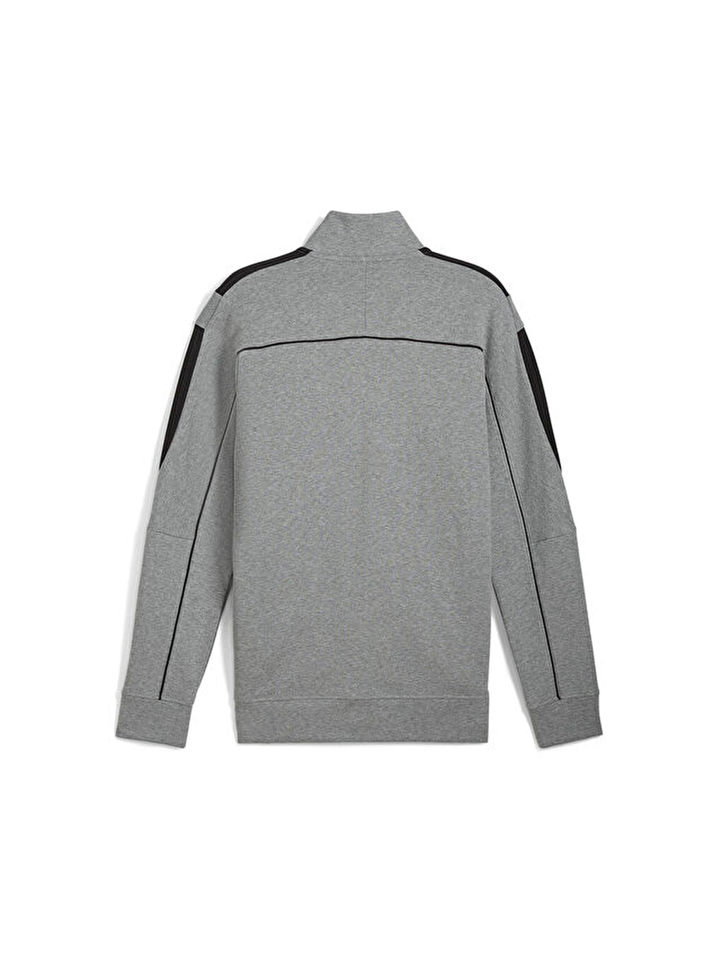 Bmw Mms Mt7+ Sweat Jacket Erkek Günlük Fermuarlı Sweatshirt 62745303 Gri-1