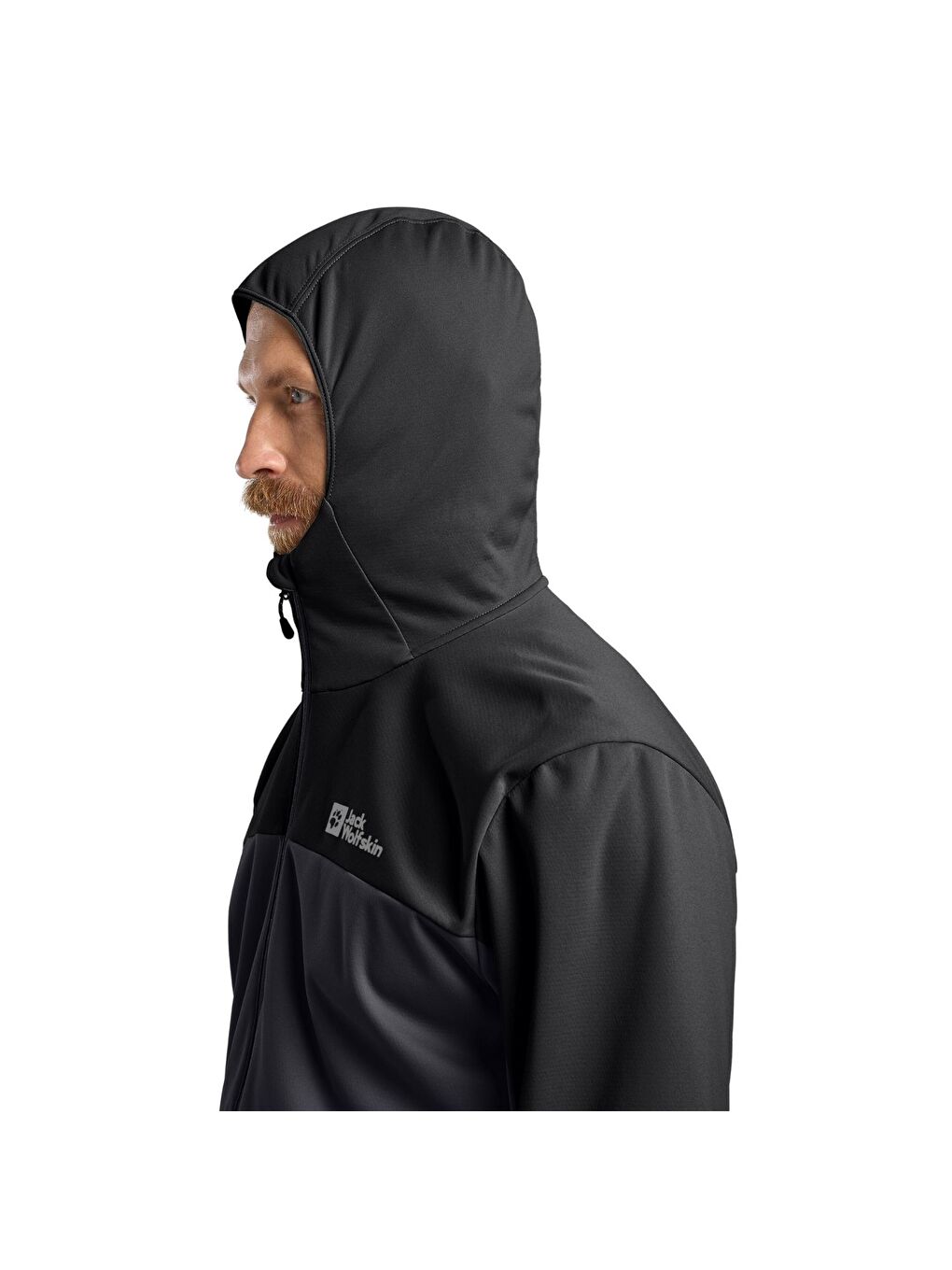 Antrasit Feldberg Hoody Erkek Gri Softshell-4