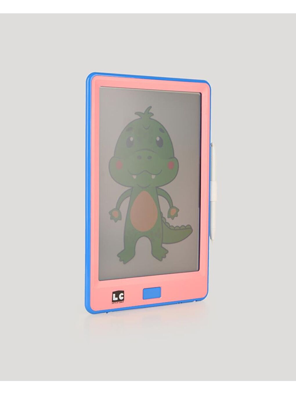 10 İnch Şeffaf D Dijital 4 Adet Çizim Kartlı Tablet- Pembe-5