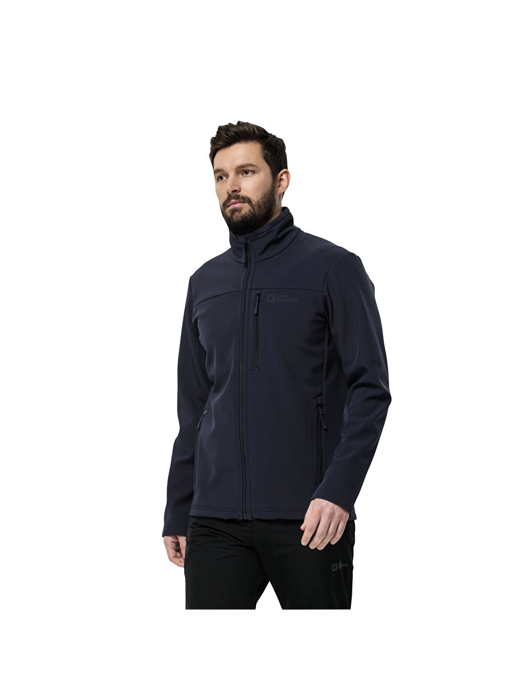 Lacivert Whirlwind Erkek Turuncu Softshell-2