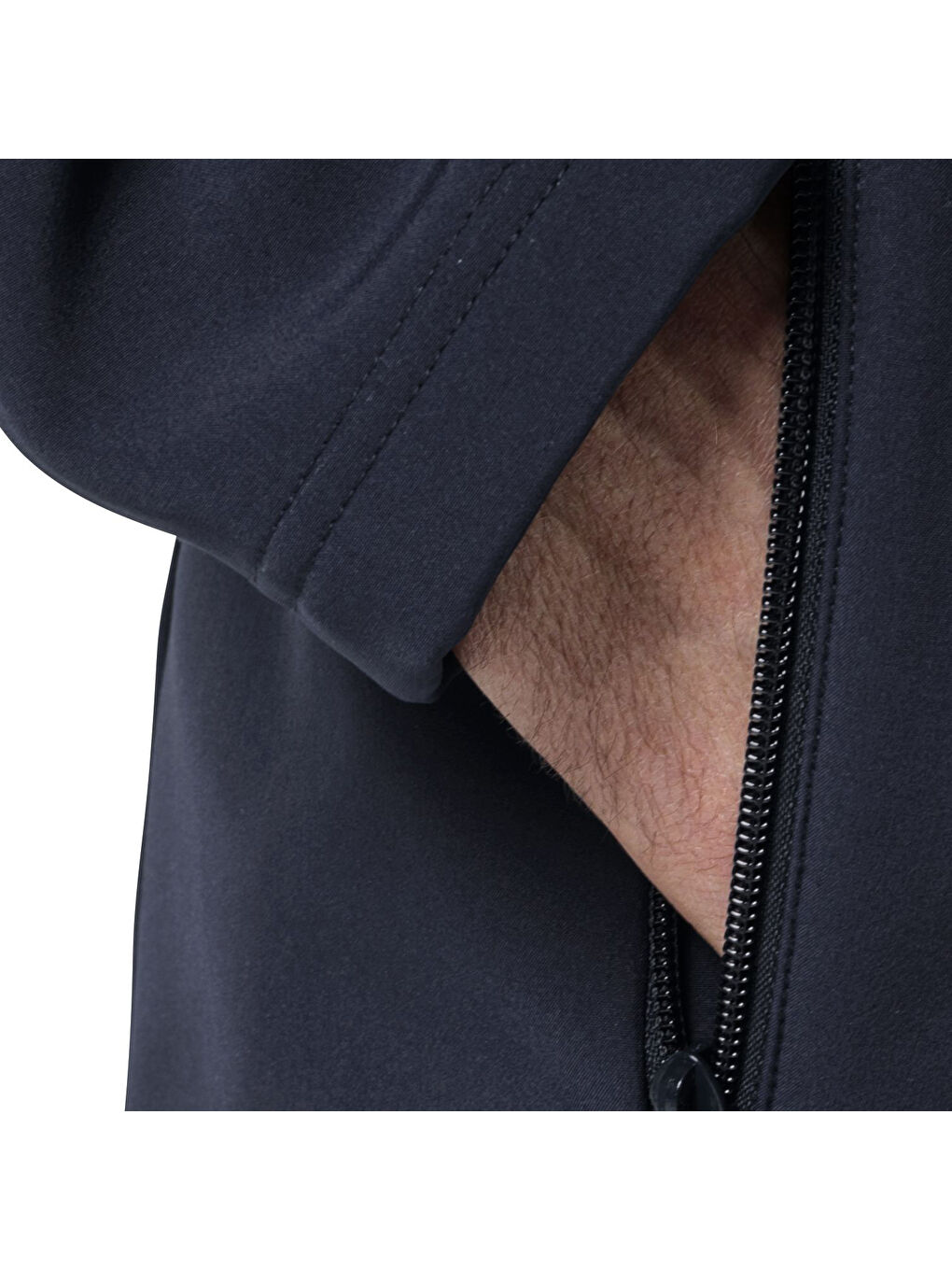 Lacivert Whirlwind Erkek Turuncu Softshell-3