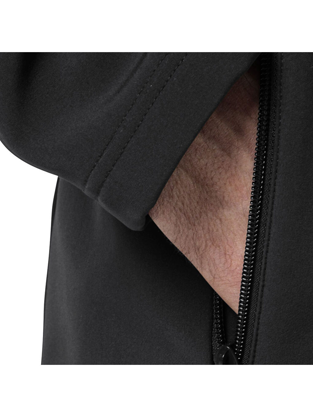 Whirlwind Erkek Siyah Softshell-3