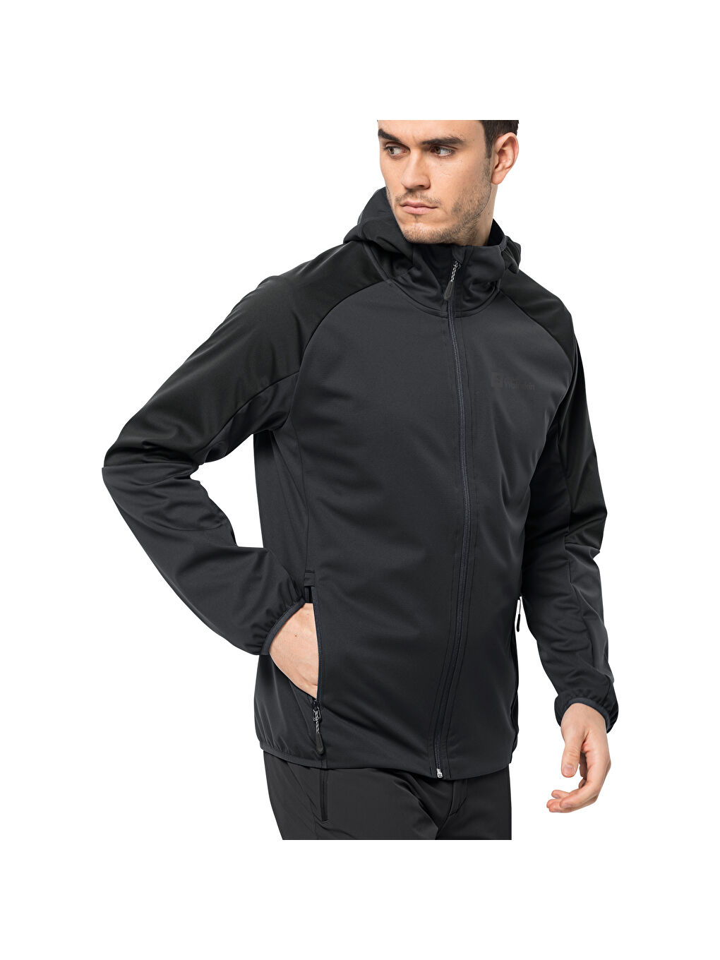 Antrasit Feldberg Hoody Erkek Gri Softshell-1