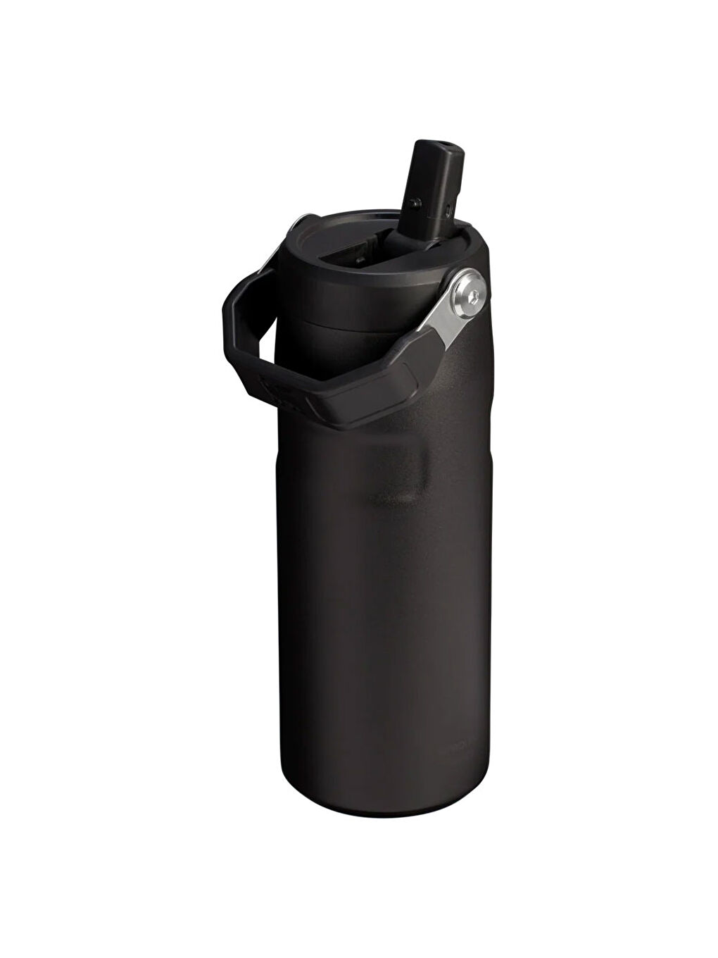 Siyah The IceFlow Flip Straw 2.0 Pipetli Termos Bardak 0,47 LT Black 2.0-2