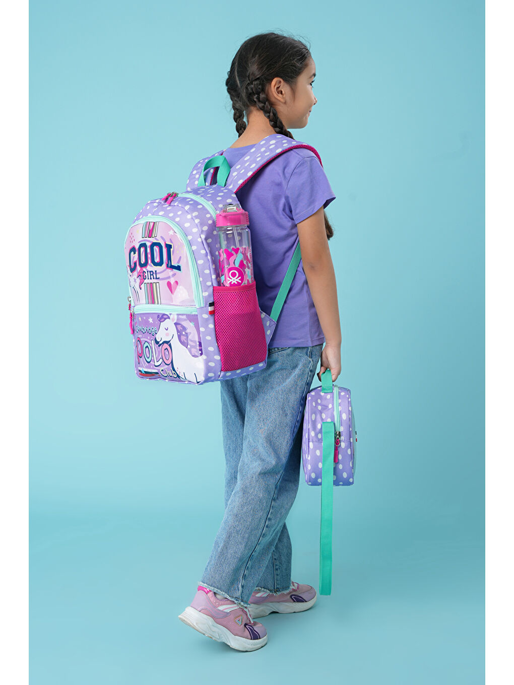 Kız Çocuk İlkokul Çanta seti-2