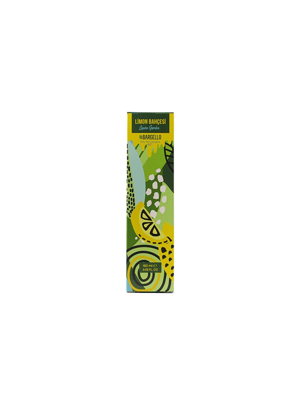 Bargello Li̇mon Bahçesi̇ 180 Ml Cam Dökme Kapak Kolonya Edc - 2