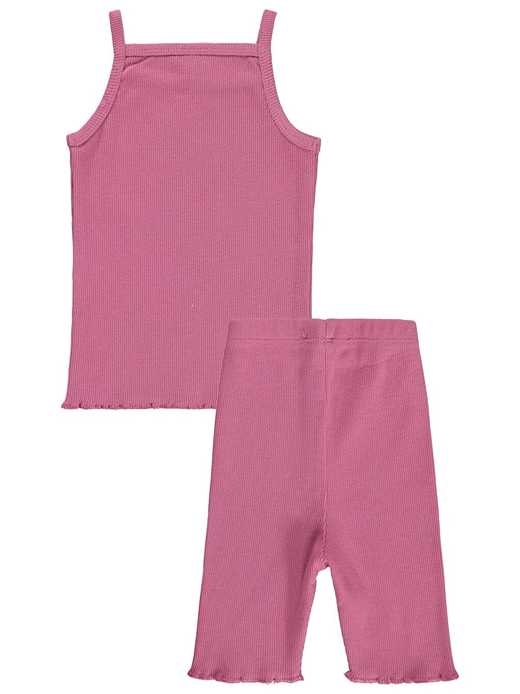 Baby Meyveler Empirme Askılı 6-18 Ay Takım - Pembe-3