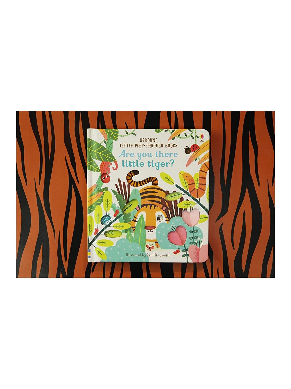 The Usborne Beyaz-Renklibaskı Are You There Little Tiger? - 4