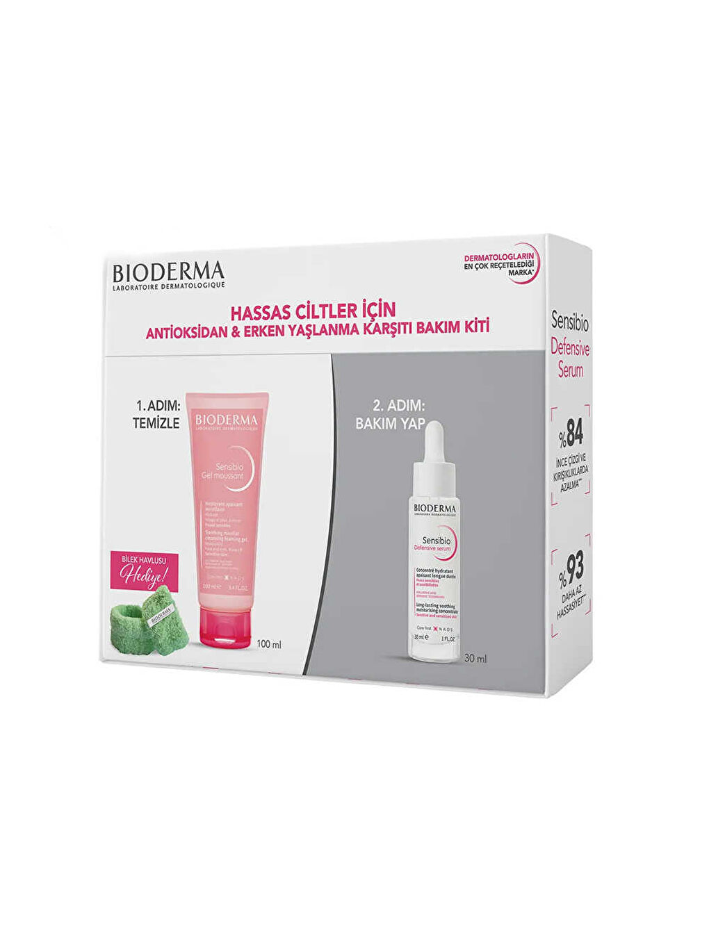 Bioderma Hassas Ciltler İçin Bakım Kiti