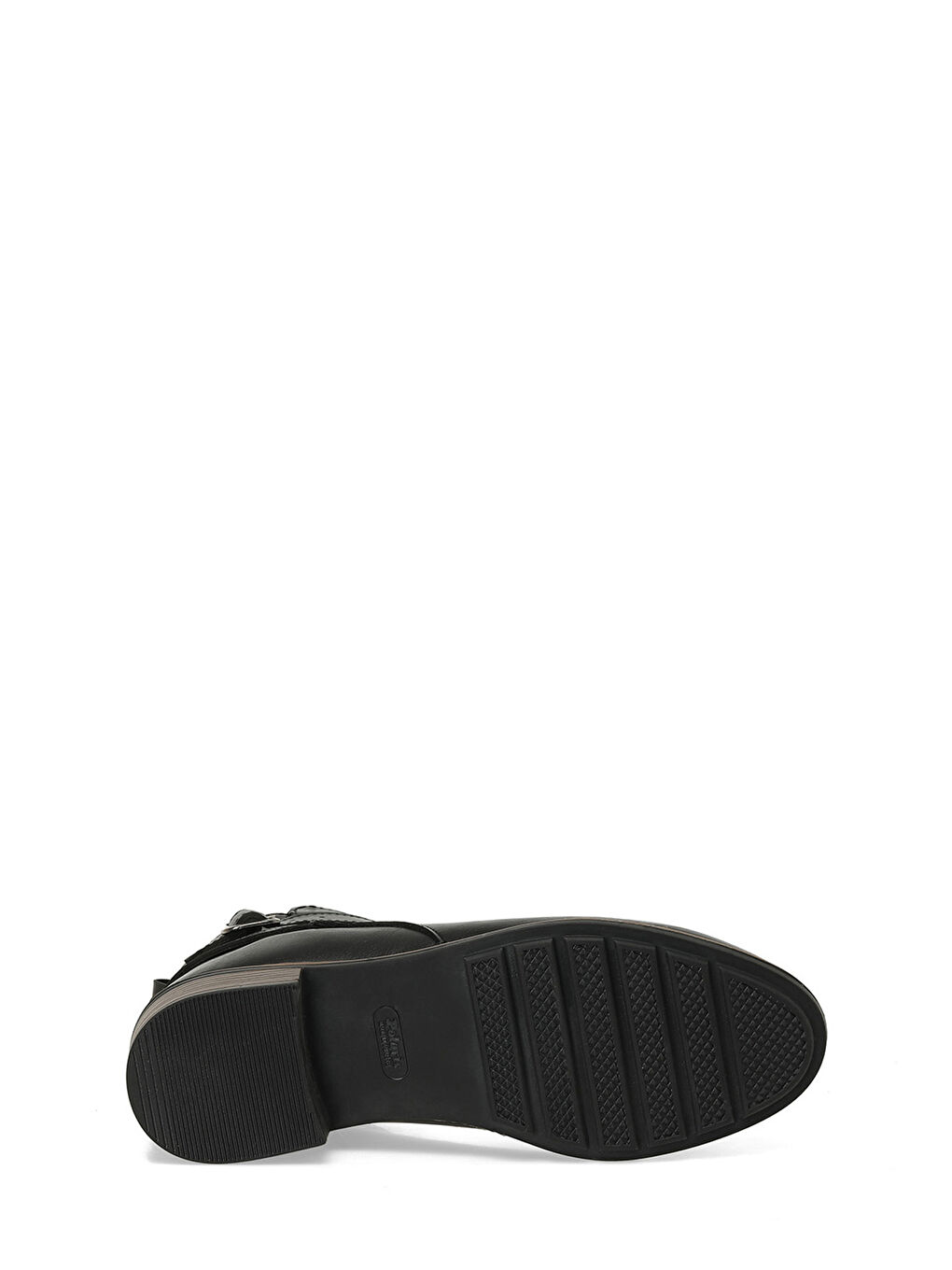 322093.Z 4PR Siyah Kadın Düz Bot-5