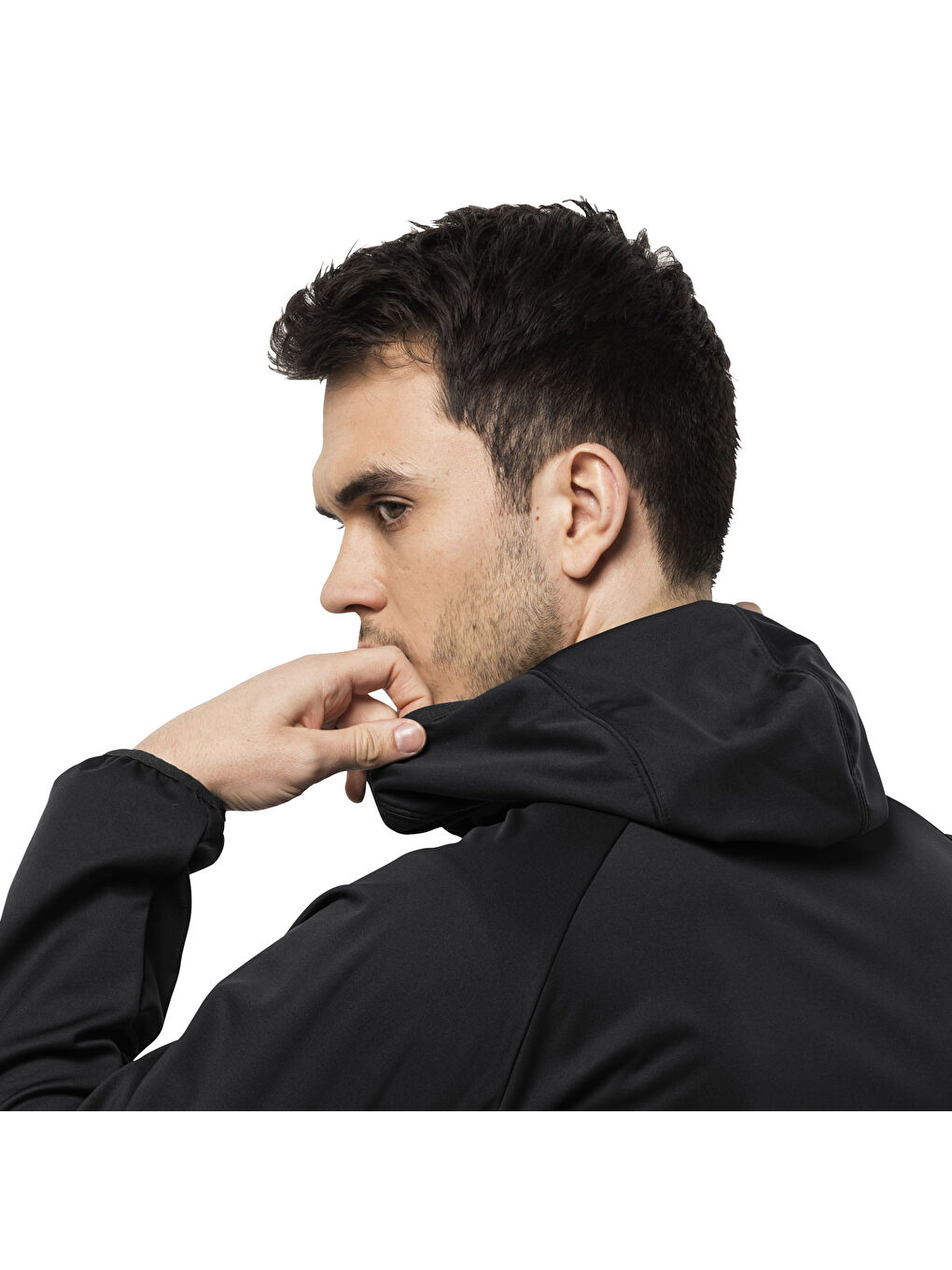 Feldberg Hoody Erkek Siyah Softshell-1