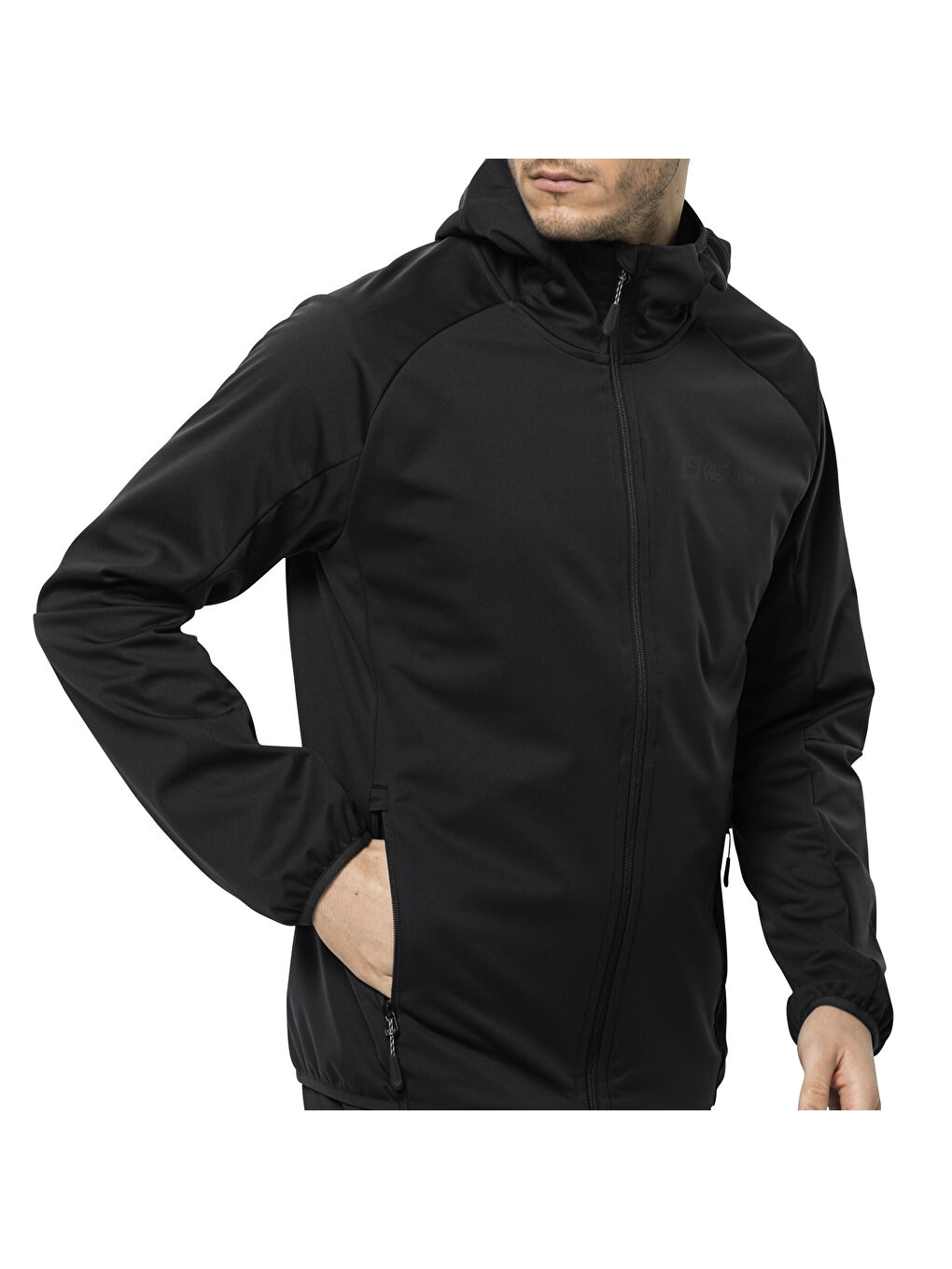 Feldberg Hoody Erkek Siyah Softshell-3