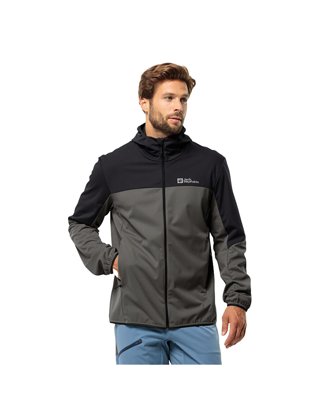 Karışık Feldberg Hoody Erkek Softshell-1