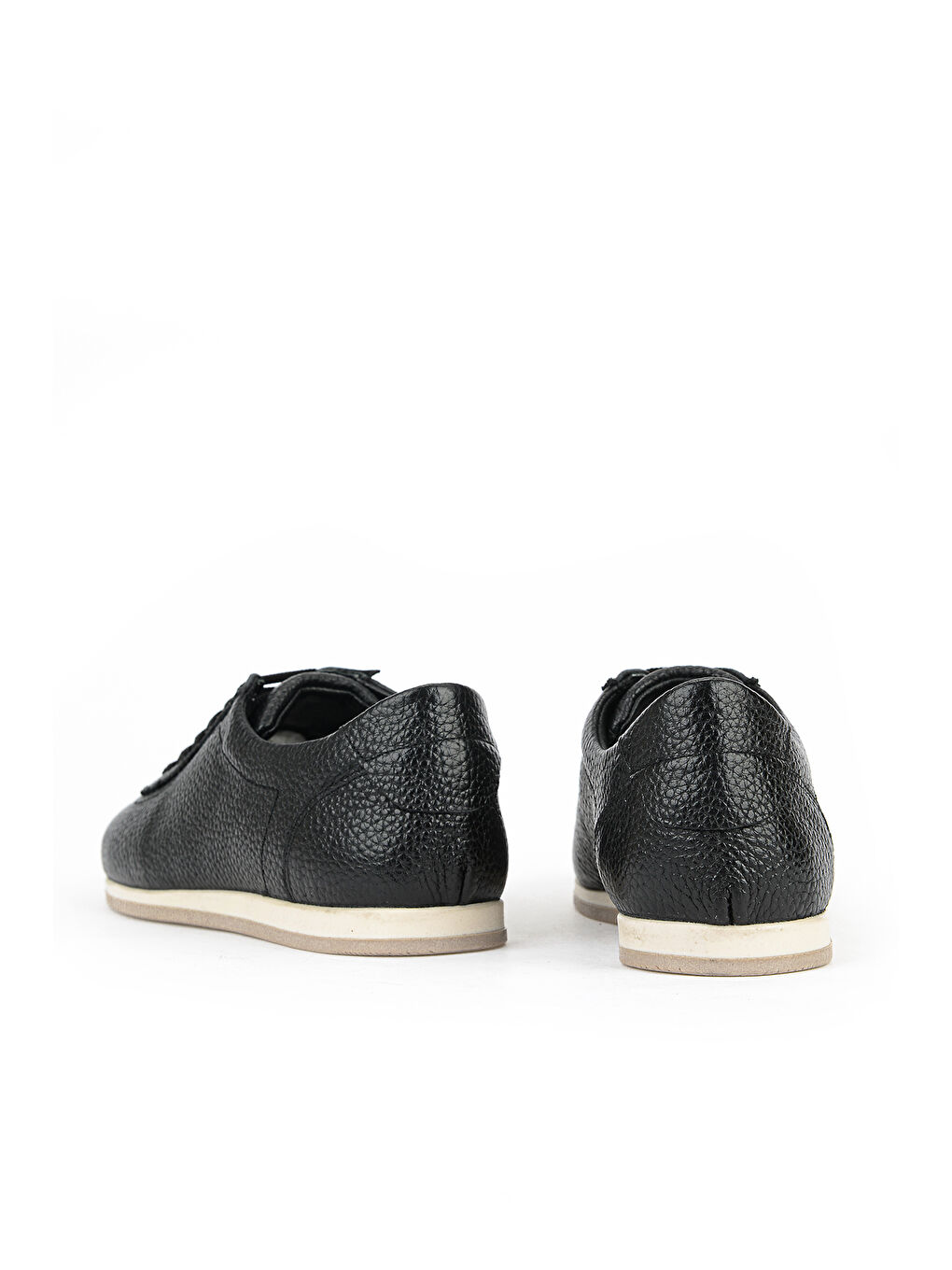 Kadın Hakiki Deri Günlük Ayakkabı 1611022Z2765 Siyah-2