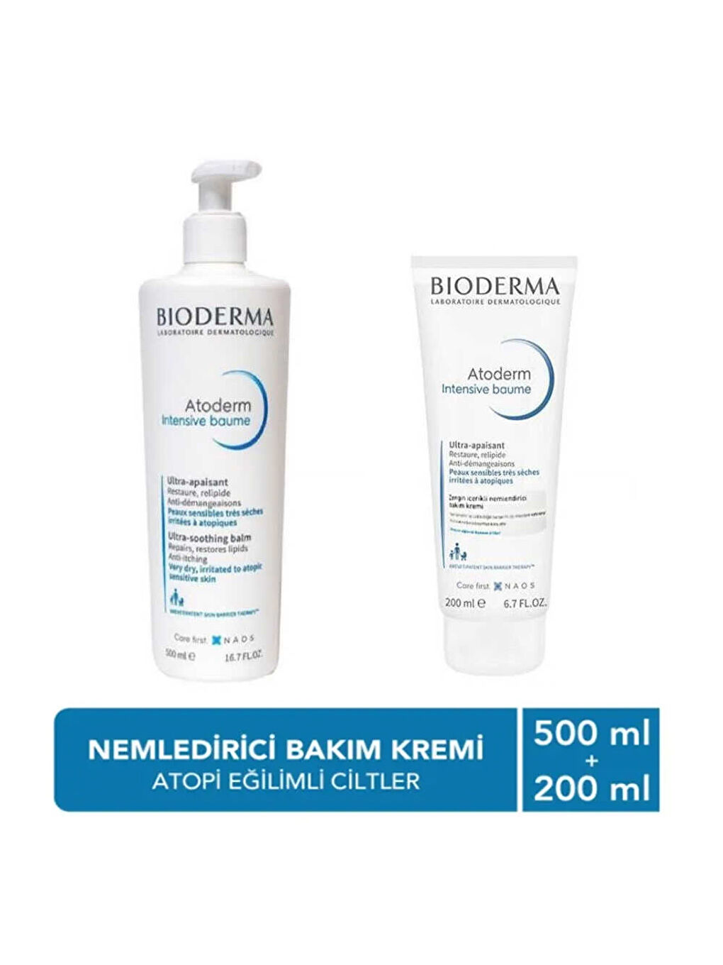 Bioderma Atoderm Intensive Balm + Intensive Balm Bakım Seti - 1