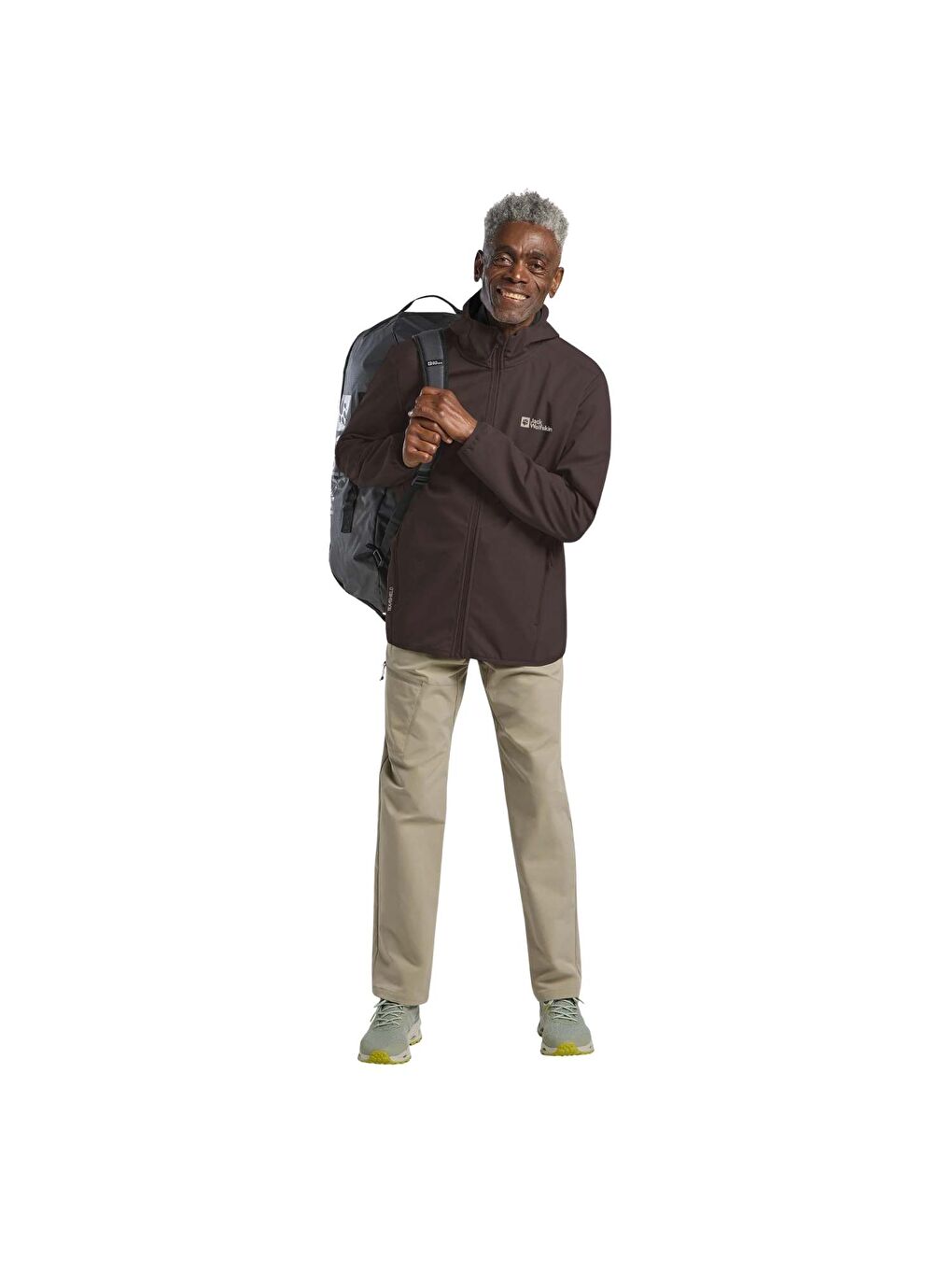 Bornberg Hoody Erkek Kahverengi Softshell-1