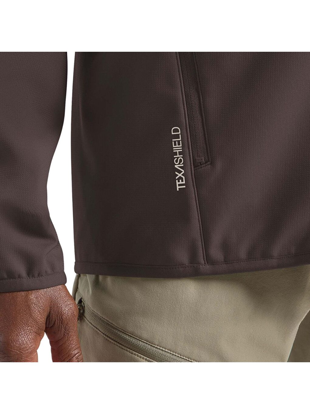 Bornberg Hoody Erkek Kahverengi Softshell-2