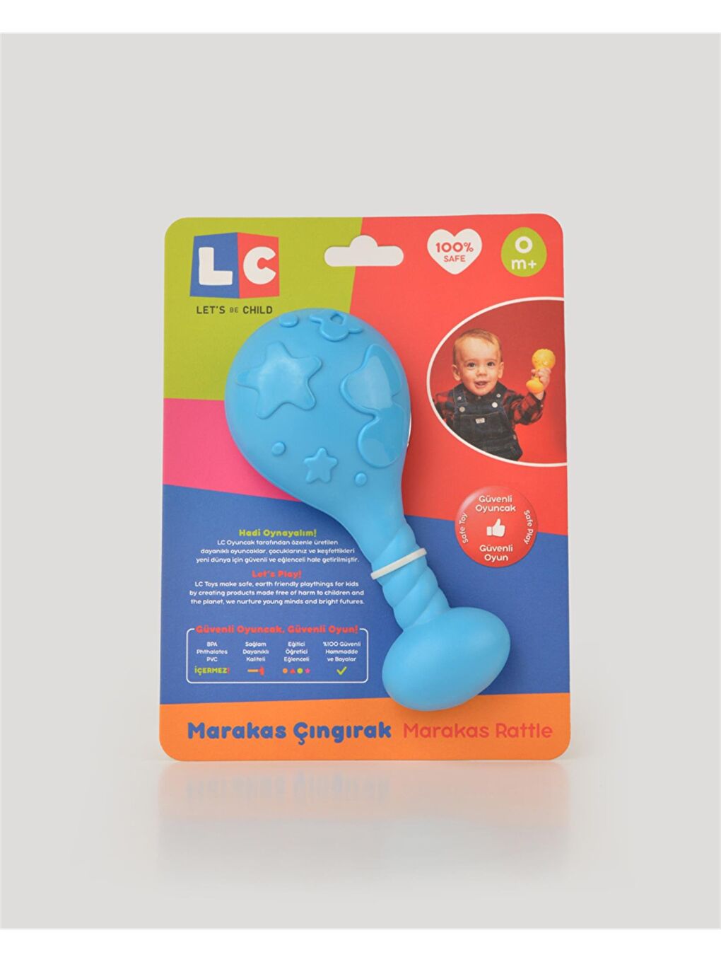 Mavi Marakas Çıngırak-1