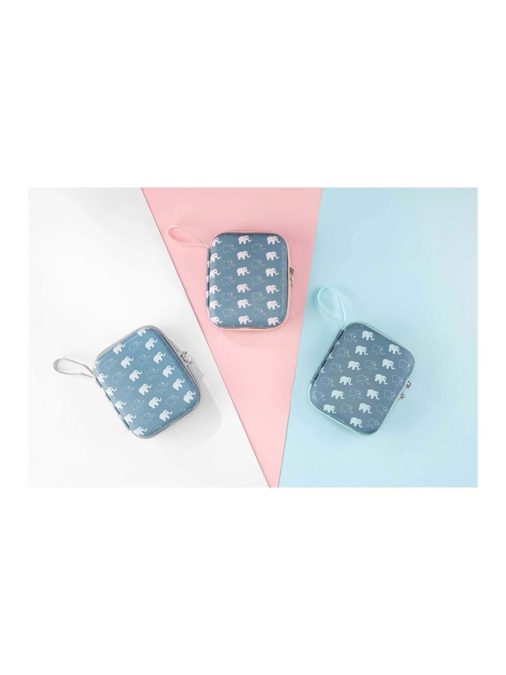 Bebek Bakım Seti 9 Parça Mavi-6