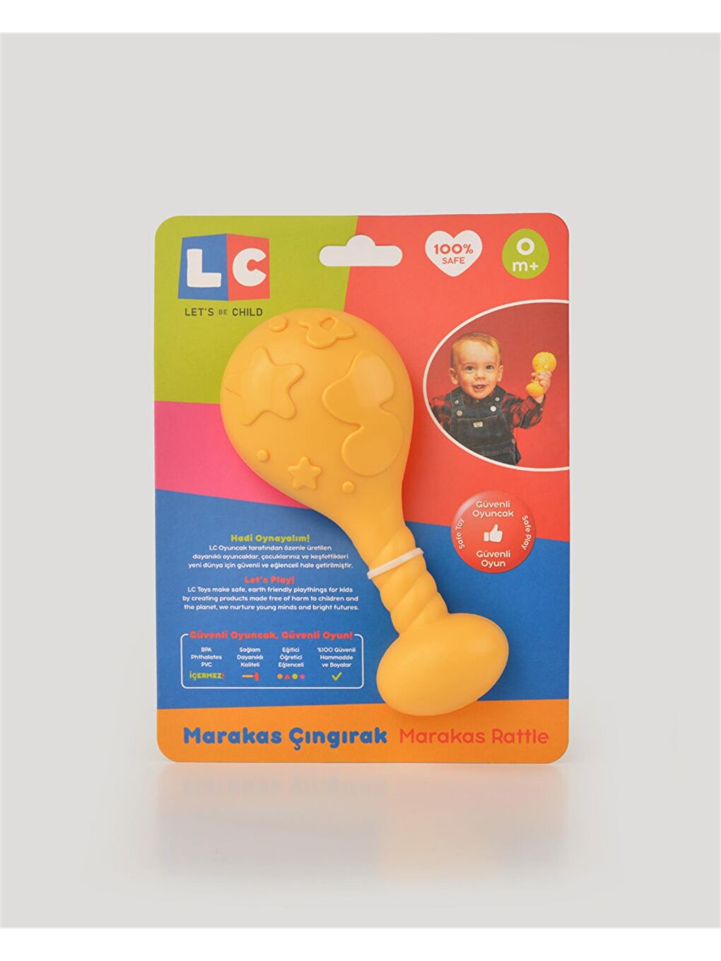 Sarı Marakas Çıngırak-1