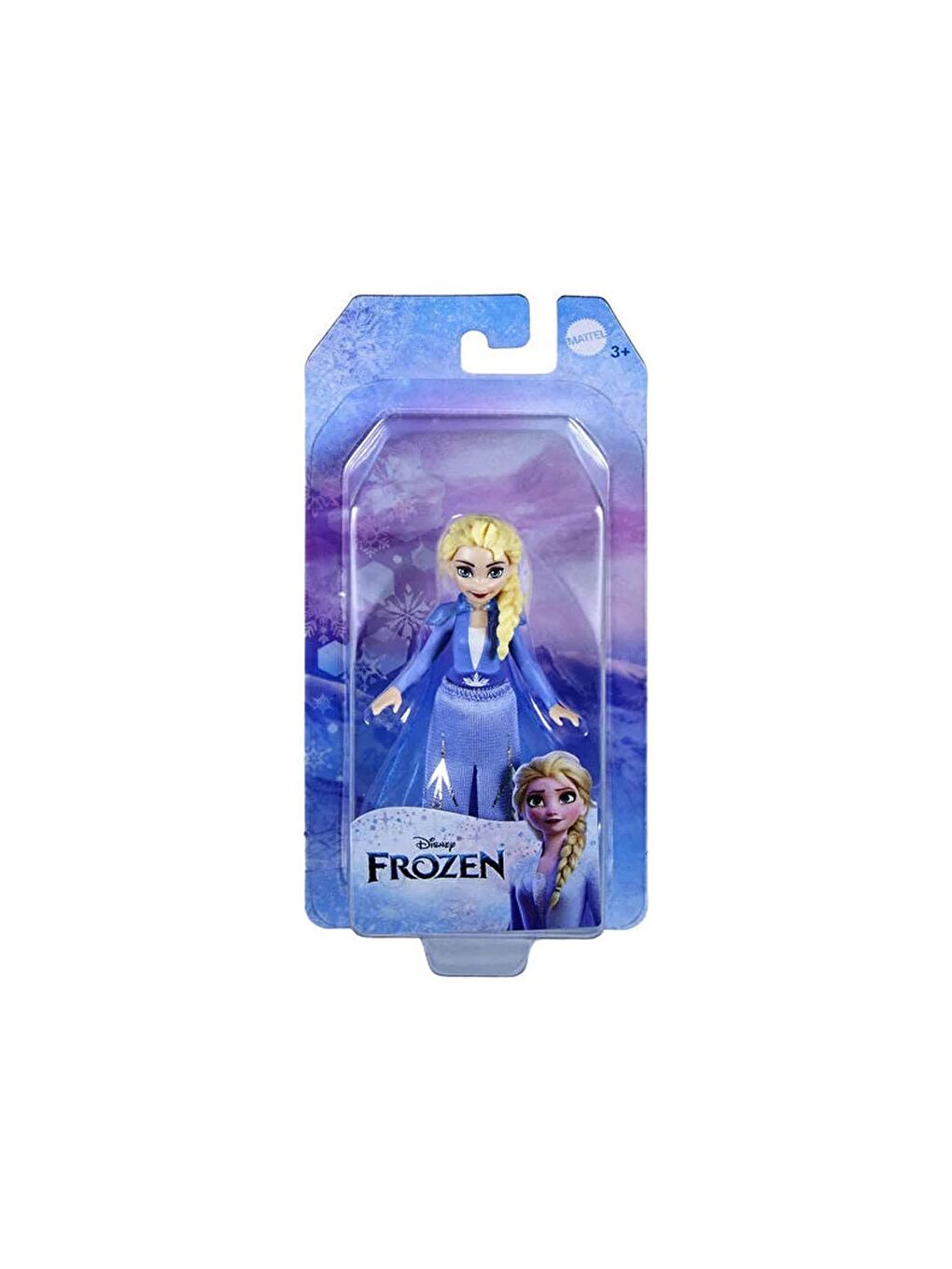 FROZEN Beyaz-Renklibaskı Karlar Ülkesi Elsa ve Anna Mini Bebekler Elsa - 2