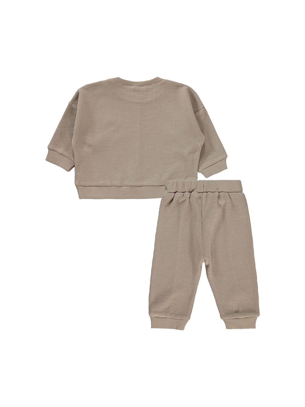 Baby Etiketli 6-18 Ay Takım - Bej-3