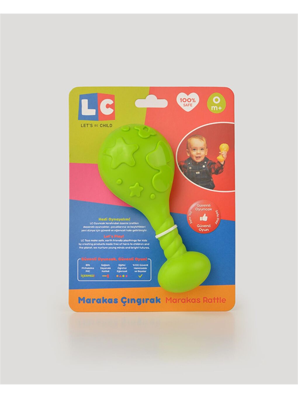 Yeşil Marakas Çıngırak-1