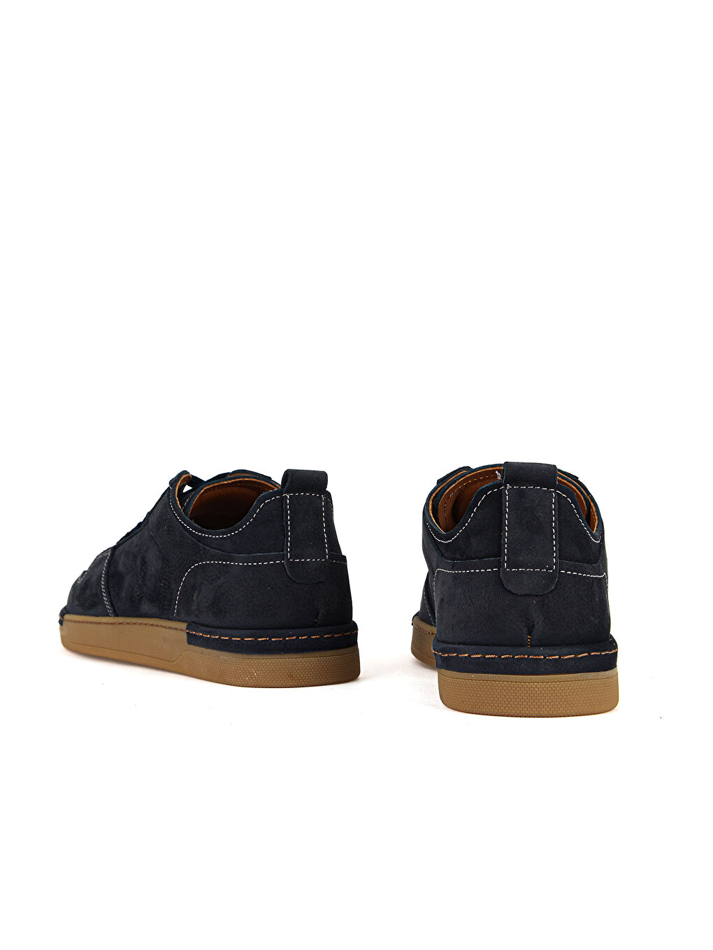 Erkek Hakiki Deri Günlük Ayakkabı 1611064Z221 Lacivert-2