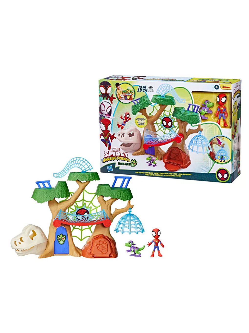 And His Amazing Friends Dino Webs Ağaç Evi Set F9477