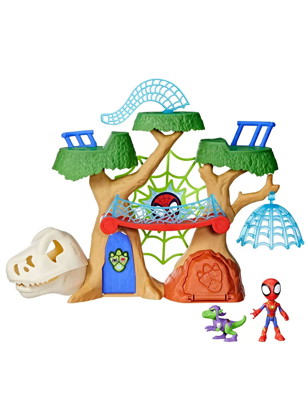 And His Amazing Friends Dino Webs Ağaç Evi Set F9477-4
