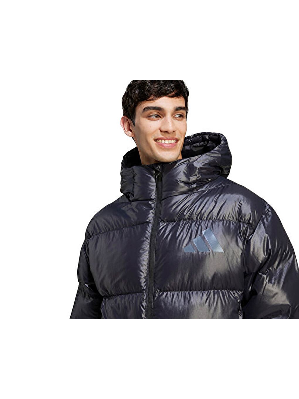 M Z.n.e. Puffer Erkek Günlük Mont Jl6905 Siyah-5