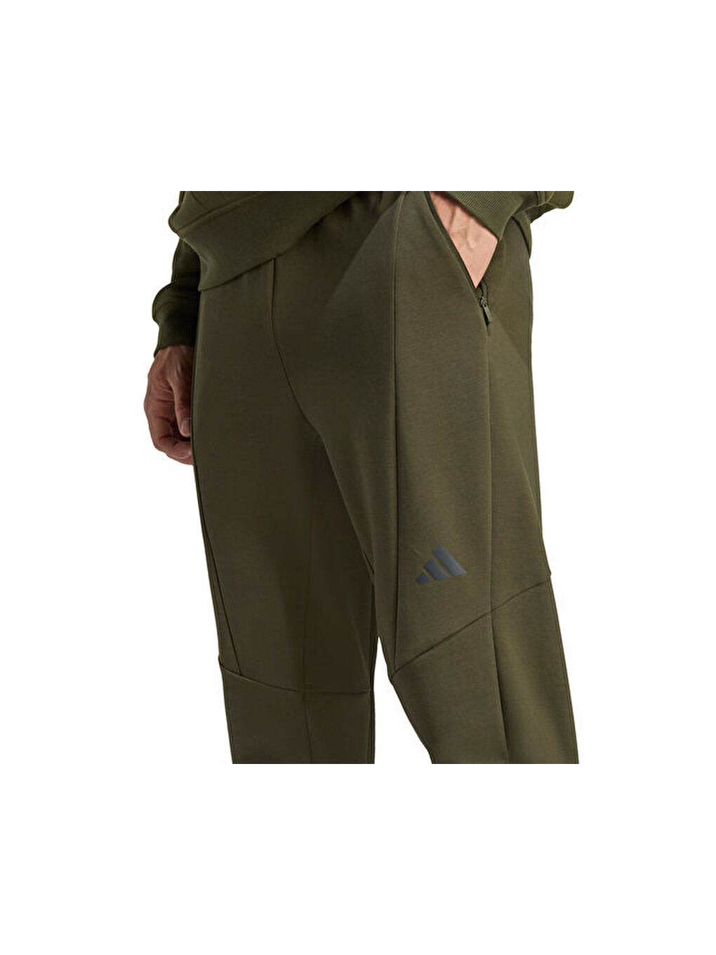 D4t Knit Pant Erkek Antrenman Eşofman Altı Jx7326 Haki-3