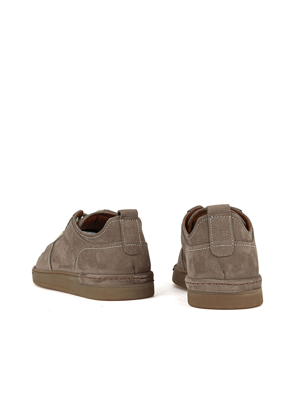 Bej Erkek Hakiki Deri Günlük Ayakkabı 1611064Z221 Vizon-2