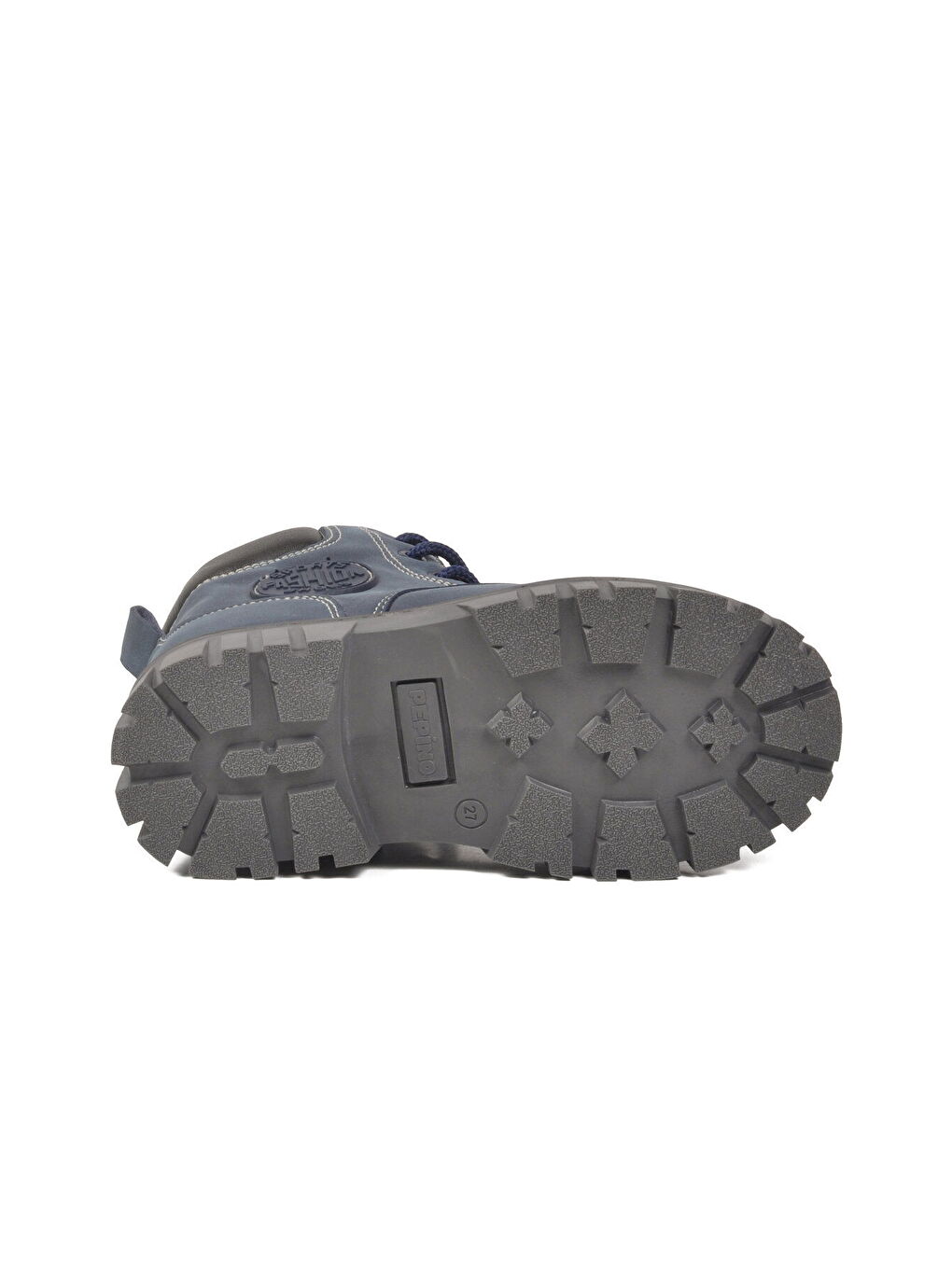 Lacivert Bağcıklı Fermuarlı Kaymaz Unisex Çocuk Bot 1782 P-4