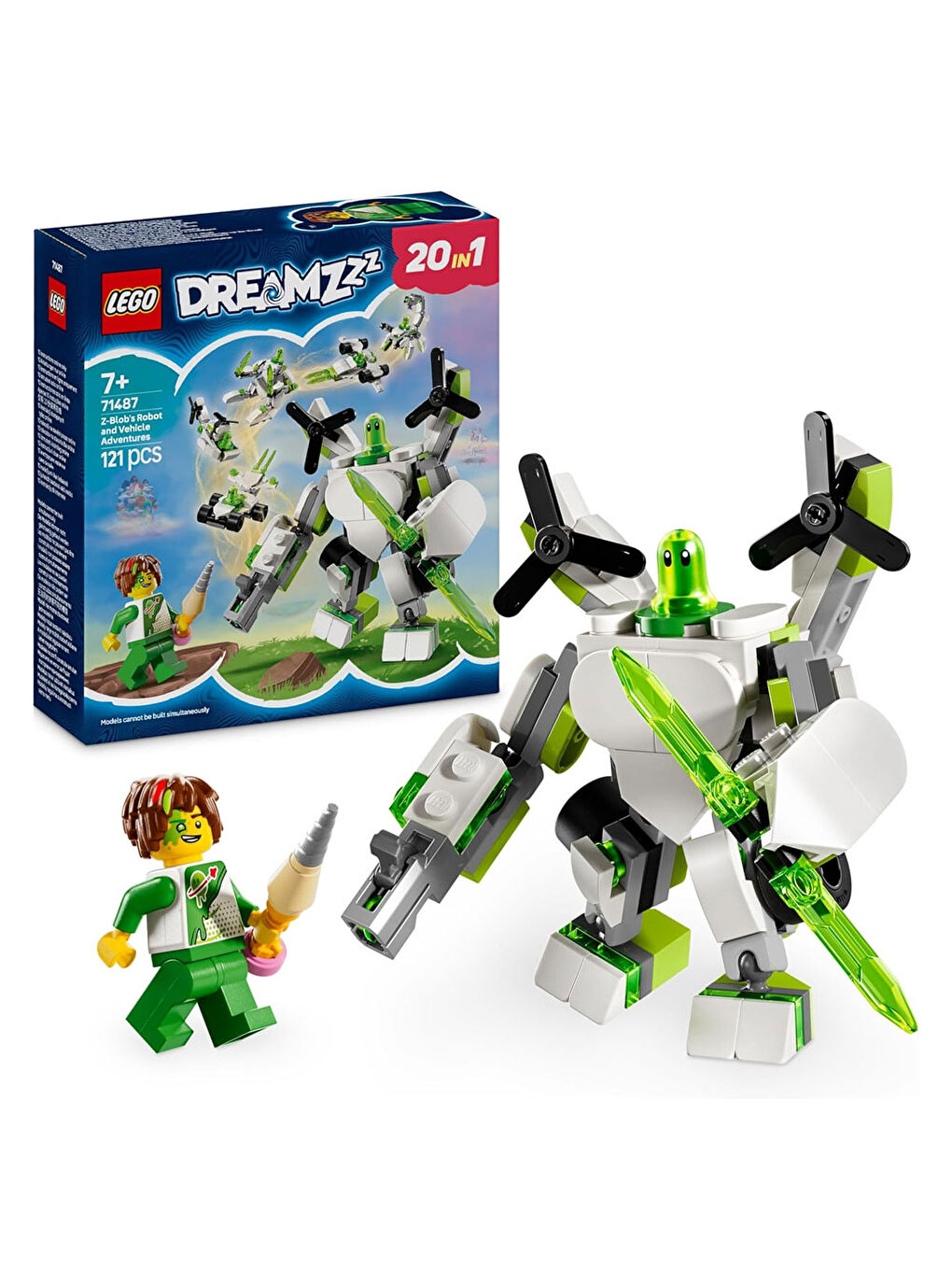 Lego DREAMZzz Z Blob un Robot ve Araç Maceraları 71487