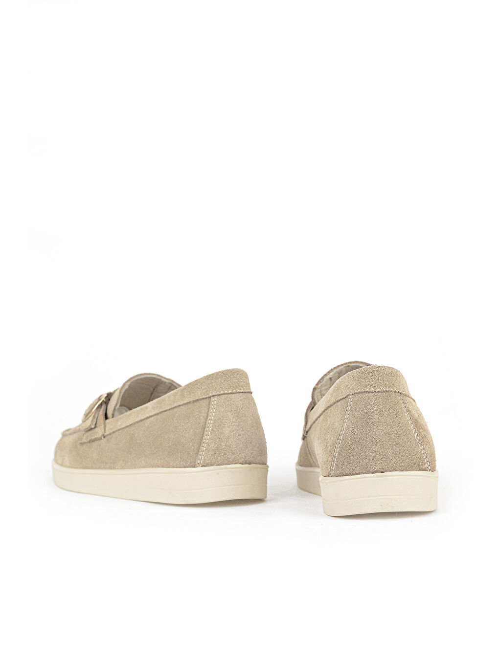 Kadın Hakiki Deri Günlük Ayakkabı 1611022Z2797 Bej-2