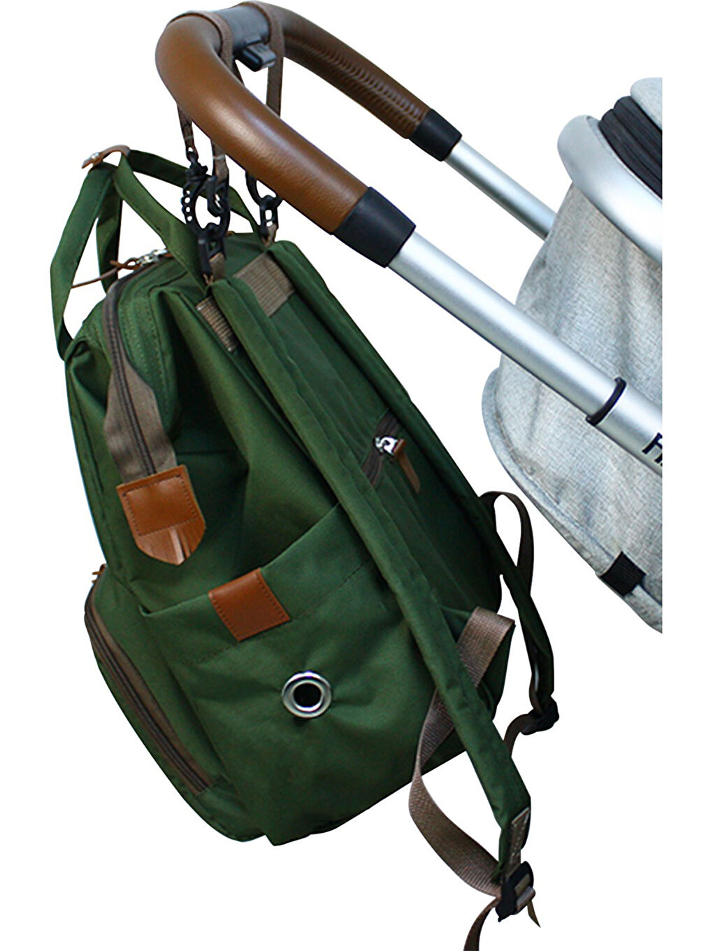 Monaco Baby Bag Sırt Çantası Haki-1