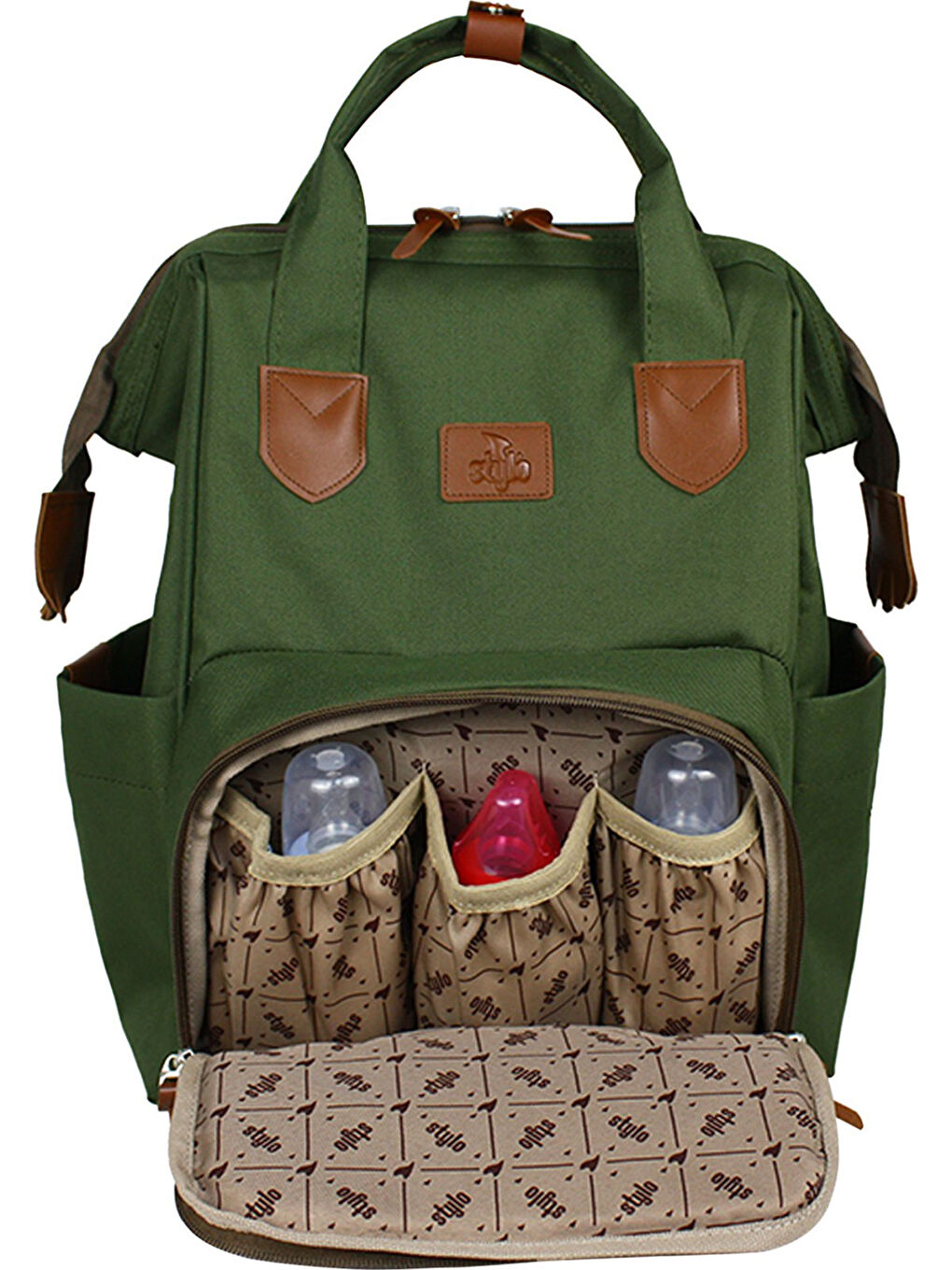 Monaco Baby Bag Sırt Çantası Haki-2