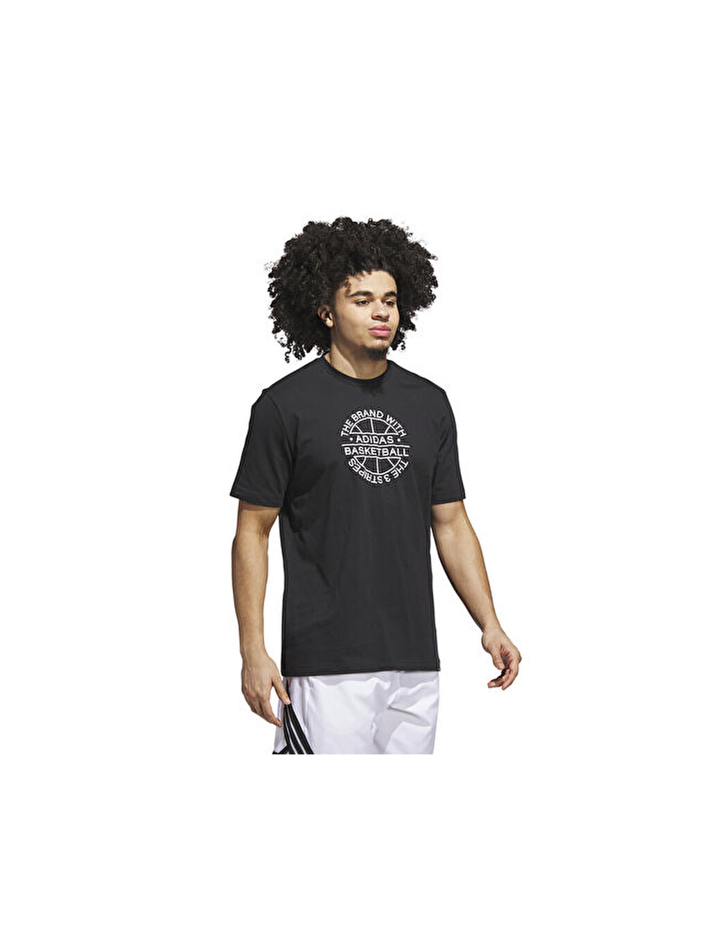 Verbiage Tee Erkek Basketbol Tişörtü Jx1745 Siyah-2