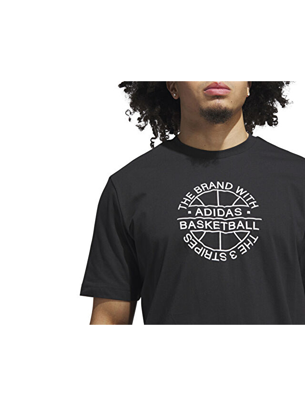 Verbiage Tee Erkek Basketbol Tişörtü Jx1745 Siyah-3