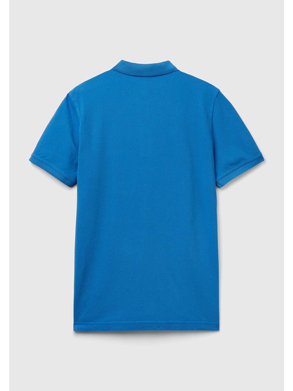 Erkek Koyu Mavi Regular Fit Kısa Kollu Polo Tişört-3