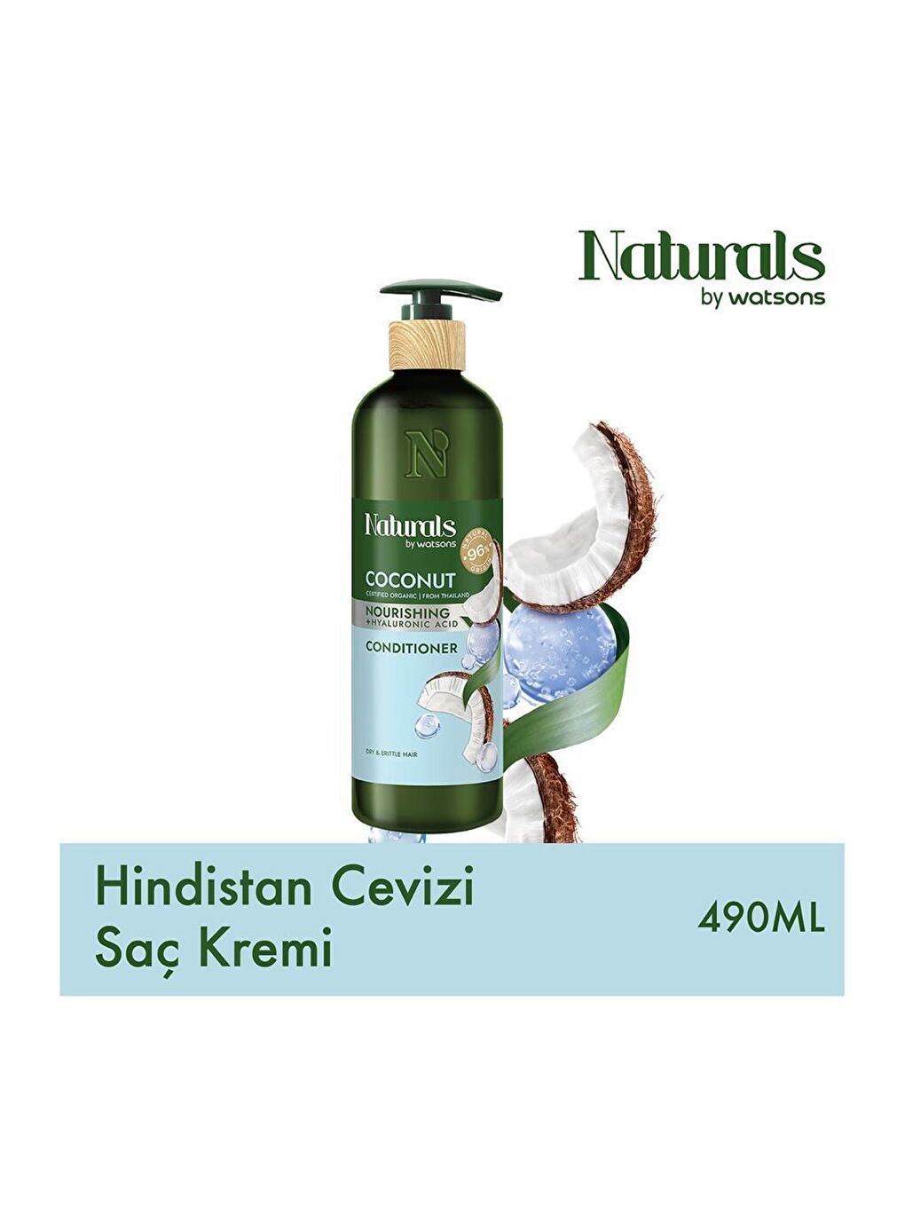 Coconut Saç Kremi 490Ml-1