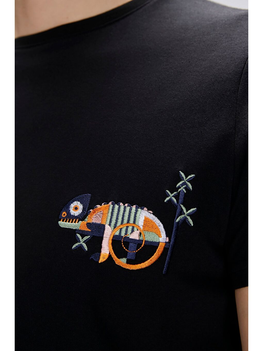 Bad Bear Jonah Siyah Erkek Baskılı Tişört - 1