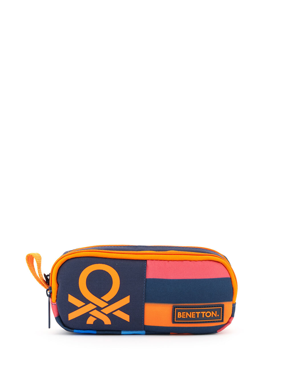 Şerit Detaylı Çift Bölme Erkek Çocuk Kalemlik