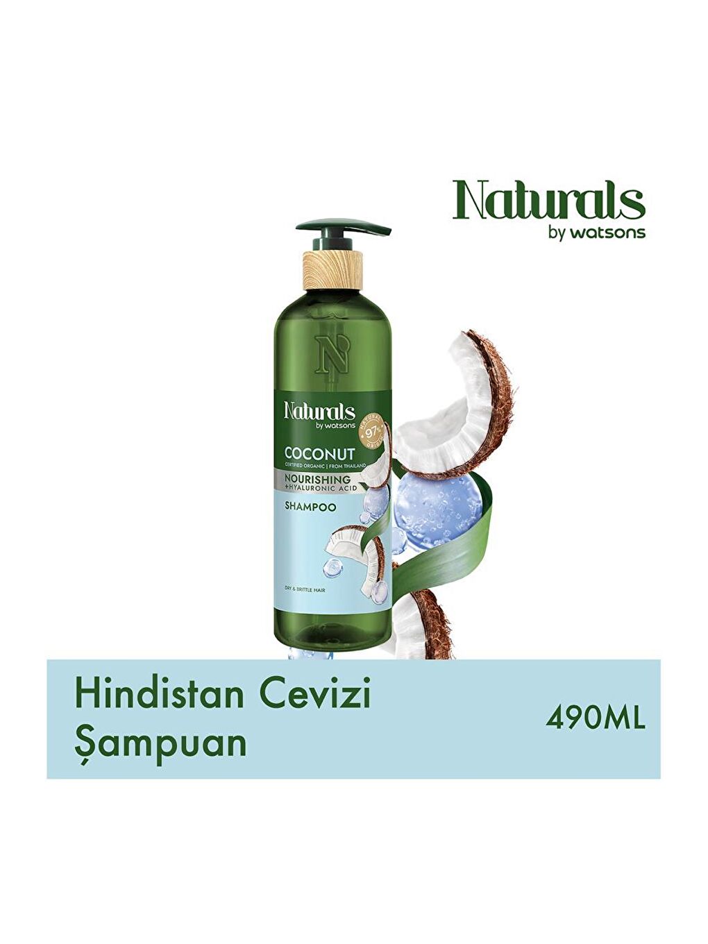 Coconut Şampuan 490Ml-2