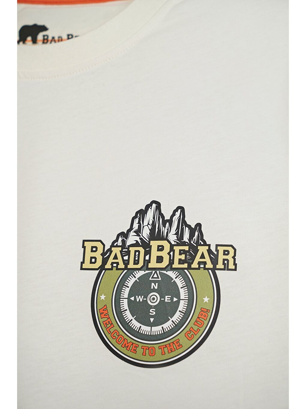 Anderson Beyaz Erkek Baskılı Tişört-1