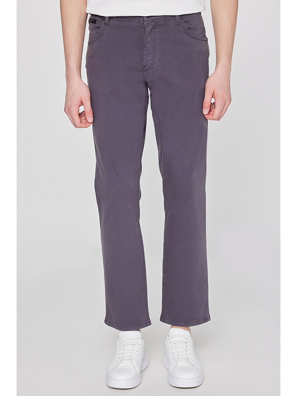 Texas Straight Fit Düz Kesim Normal Bel Soluk Siyah Pamuklu Esnek Pantolon