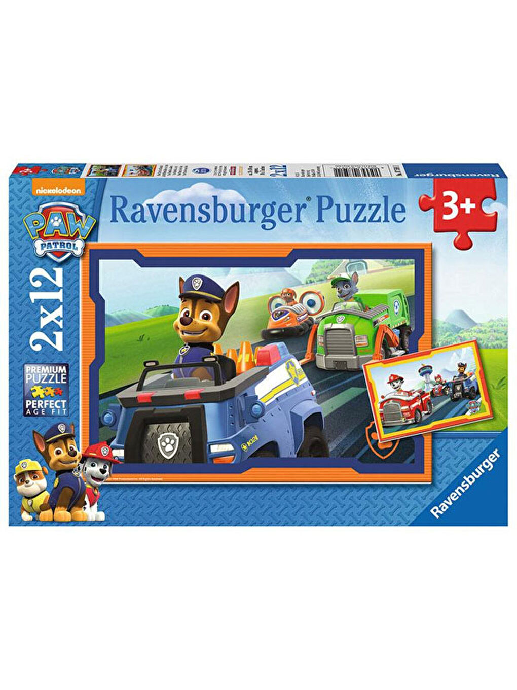 Puzzle 2-12 Parça Paw Patrol-2 75911